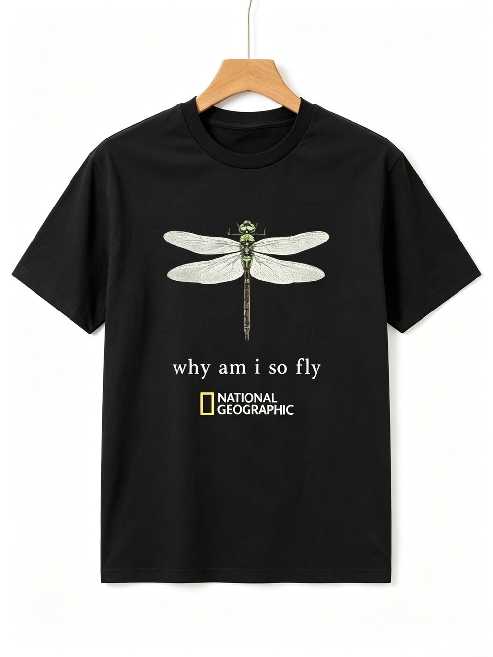 National Geographic "Why Am I So Fly" Womens Mens T-shirt Unisex